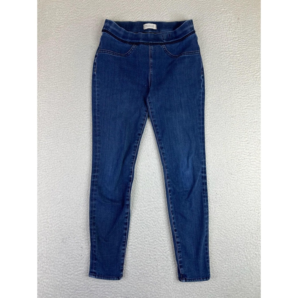 Madewell The Anywhere Jean Womens 26 Blue Medium Wash High Rise Jeggings F5878